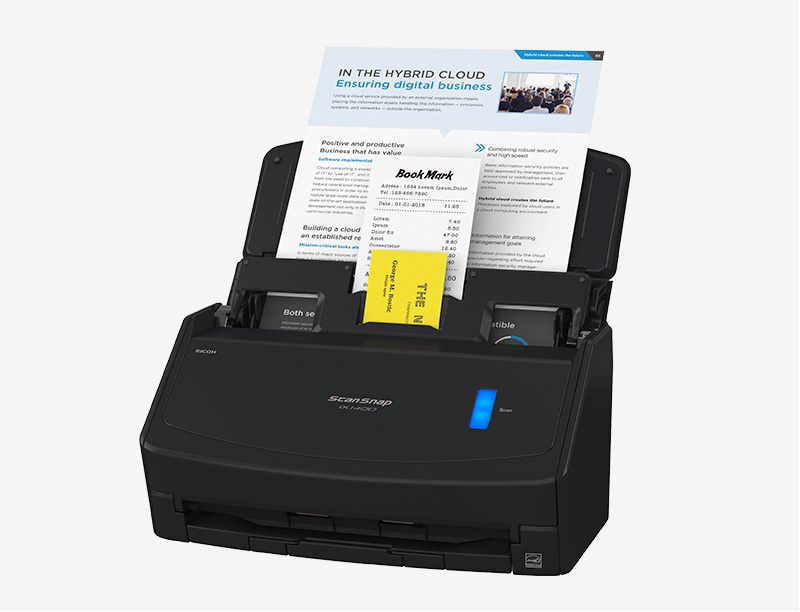 ScanSnap® iX1400 — Scanner com botão de um toque